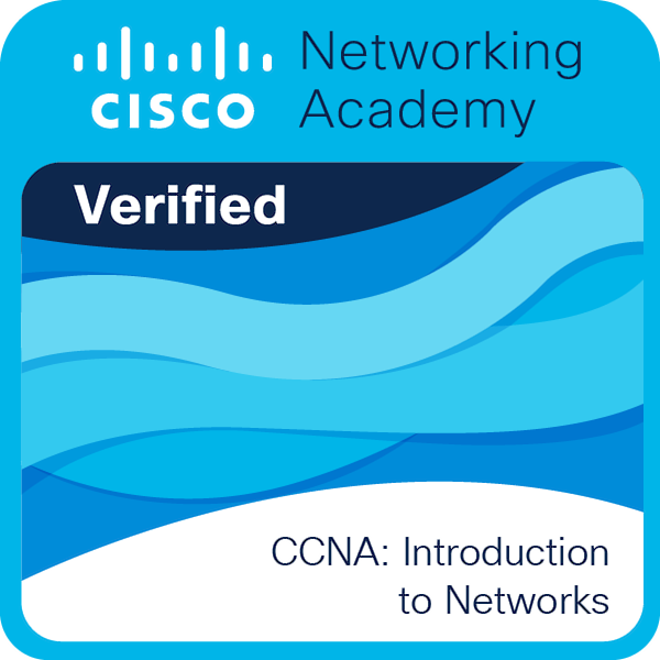 CCNA: Introduction to Networks badge