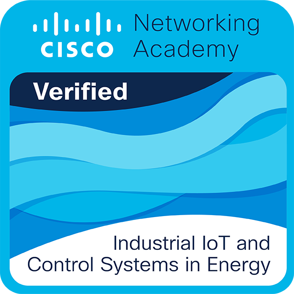 Industrial IoT and Control Systems in Energy badge